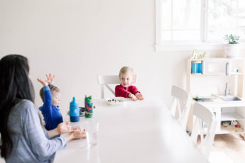 toddler morning routine